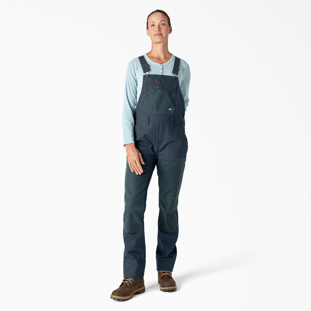 Women's Relaxed Fit Waxed Canvas Bib Overalls - Dickies