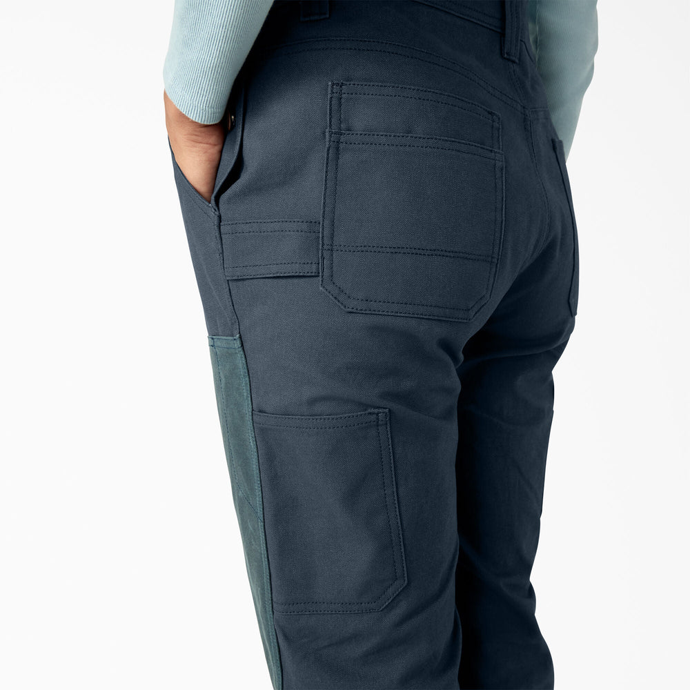 Women's Relaxed Fit Waxed Canvas Bib Overalls - Dickies