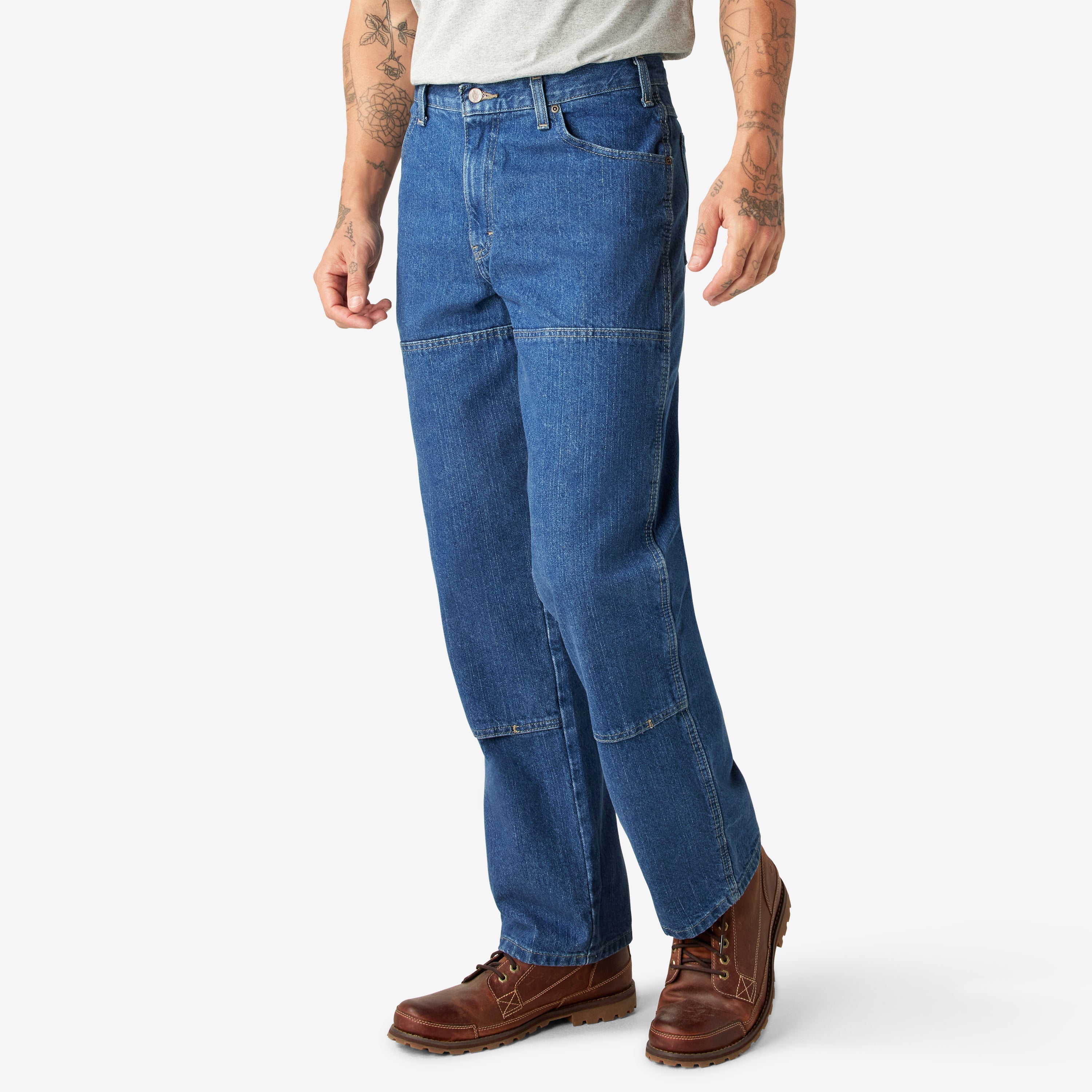 Relaxed Fit Double Knee Jeans - Dickies