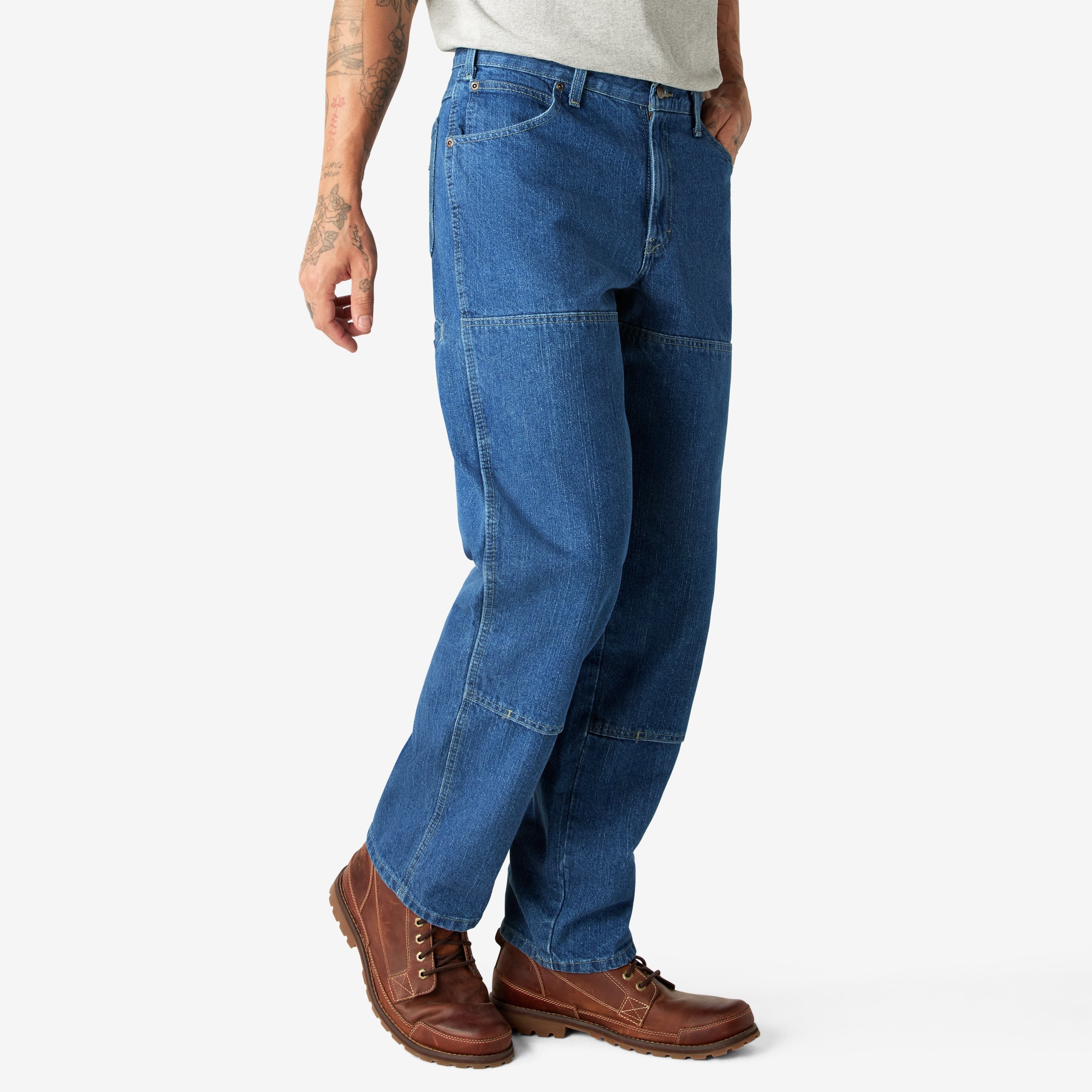 Relaxed Fit Double Knee Jeans - Dickies