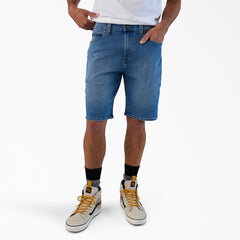 FLEX 5-Pocket Denim Shorts, 11" - Dickies