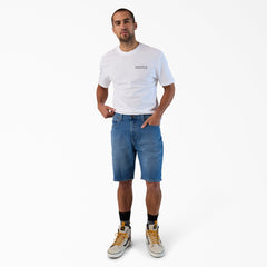 FLEX 5-Pocket Denim Shorts, 11" - Dickies