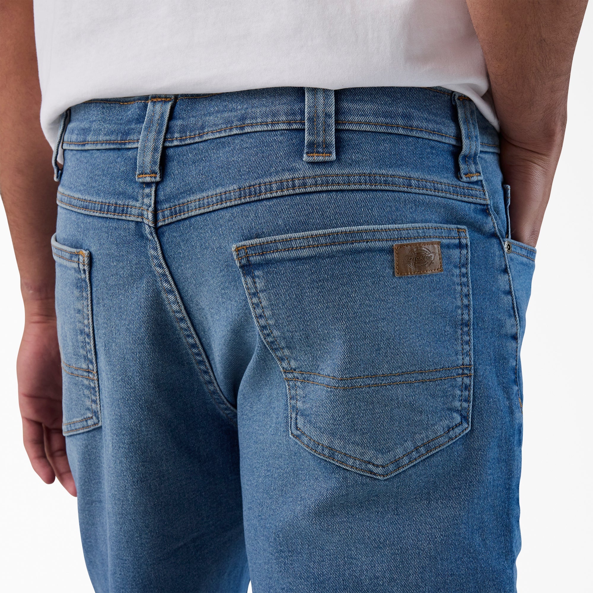 FLEX 5-Pocket Denim Shorts, 11" - Dickies