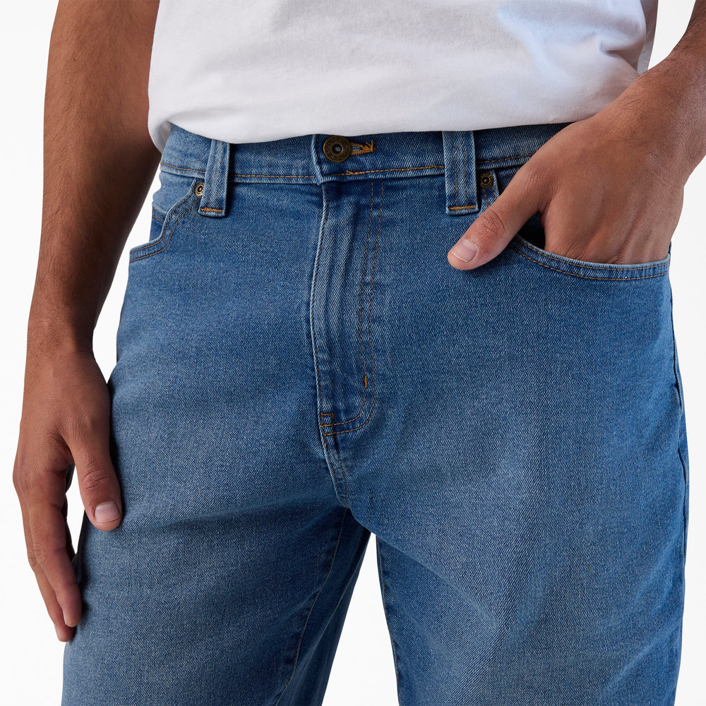 FLEX 5-Pocket Denim Shorts, 11" - Dickies