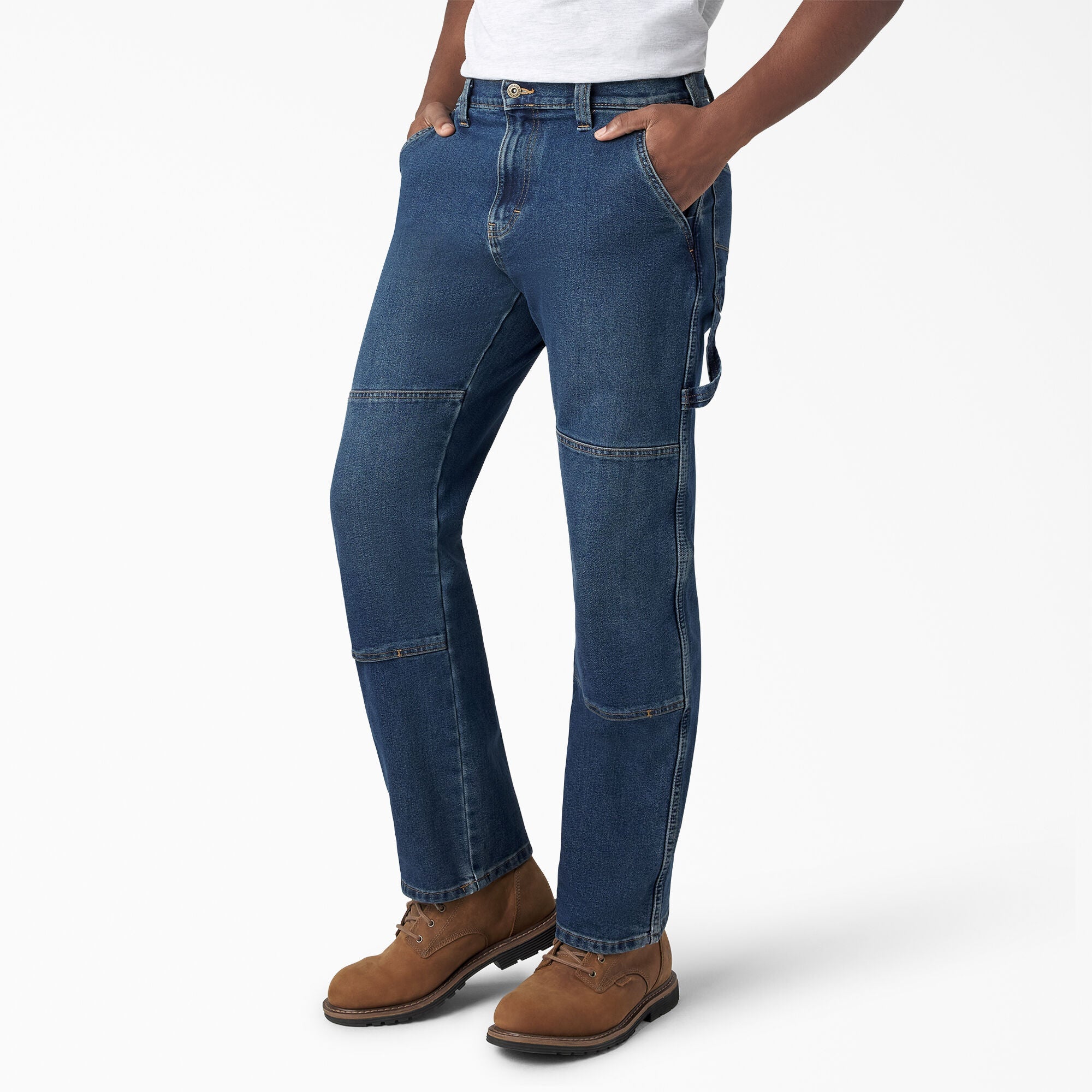 FLEX Relaxed Fit Double Knee Jeans - Dickies