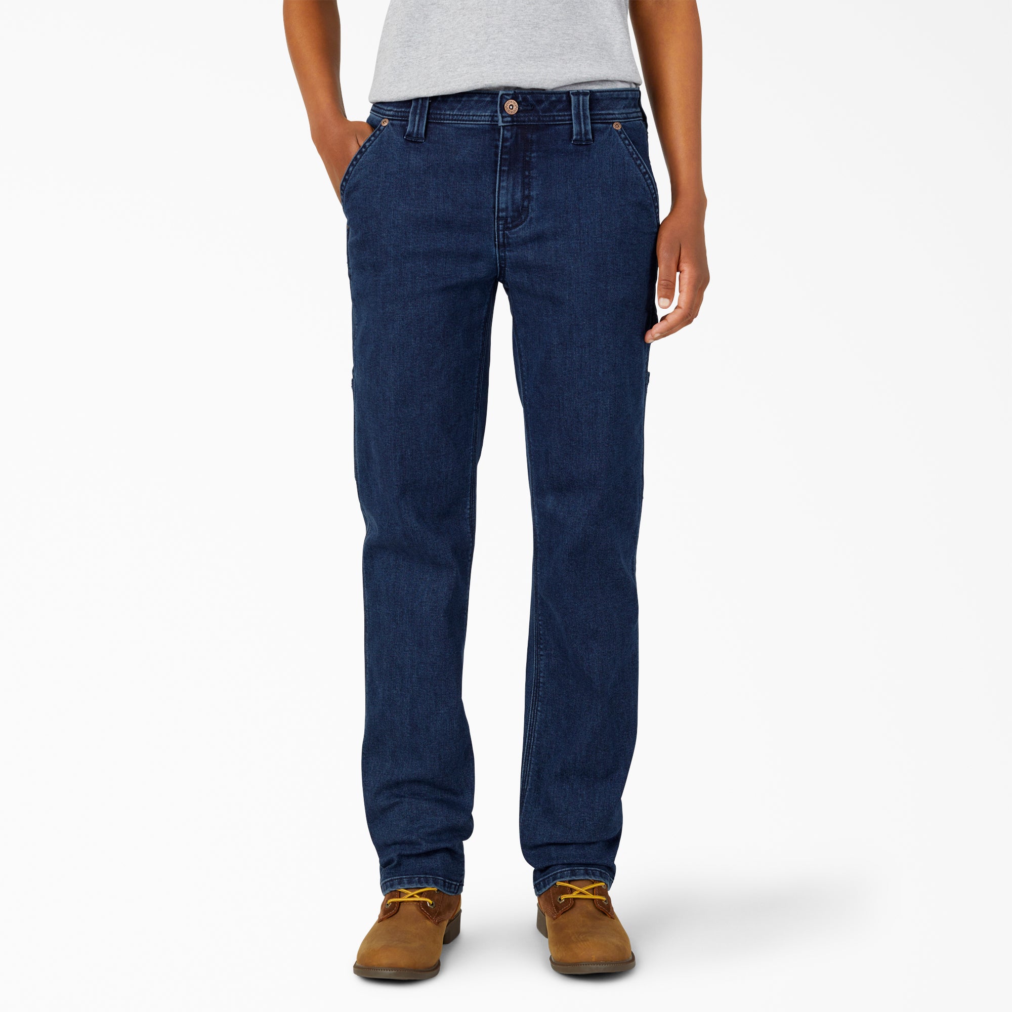 Women's FLEX Relaxed Fit Carpenter Jeans - Dickies