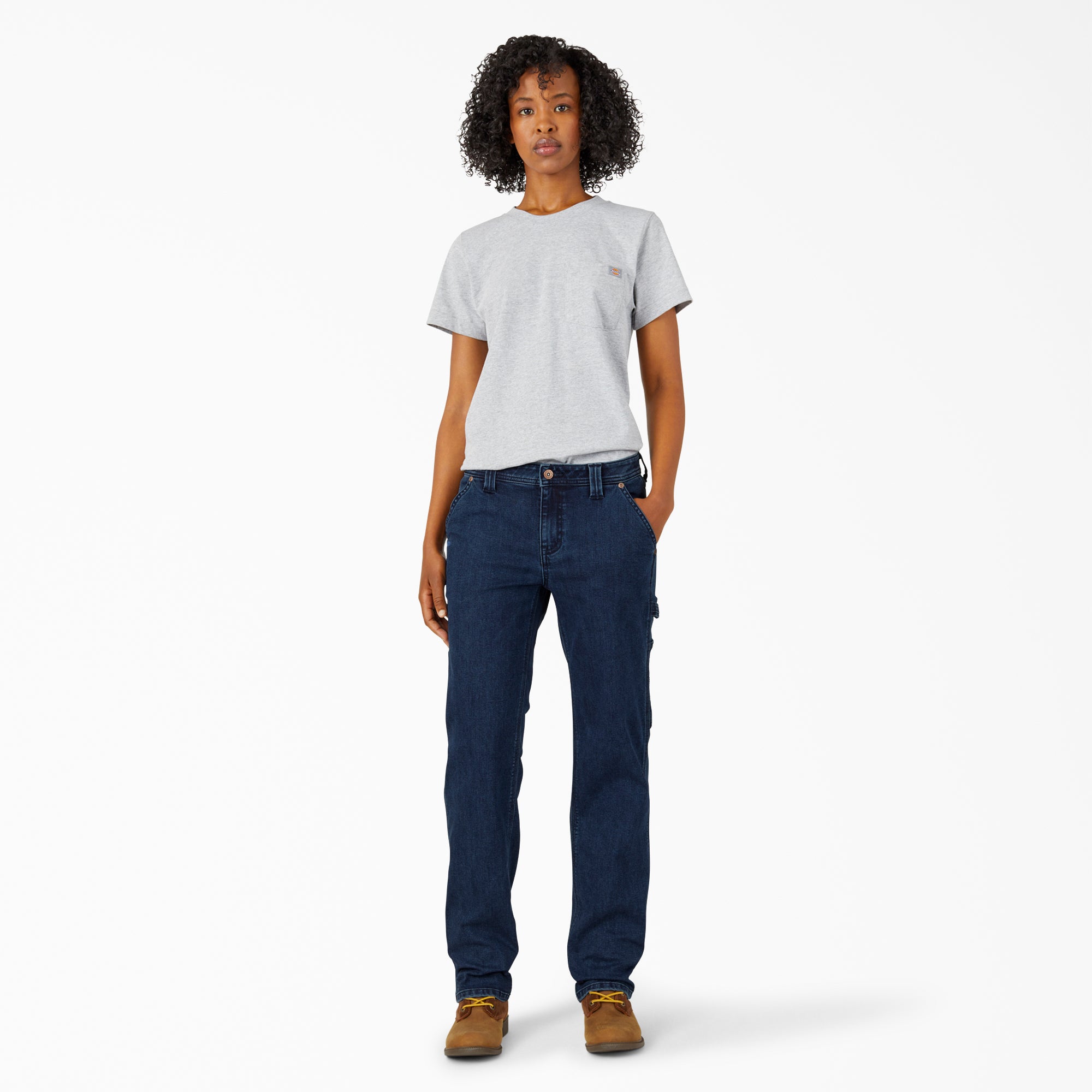 Women's FLEX Relaxed Fit Carpenter Jeans - Dickies