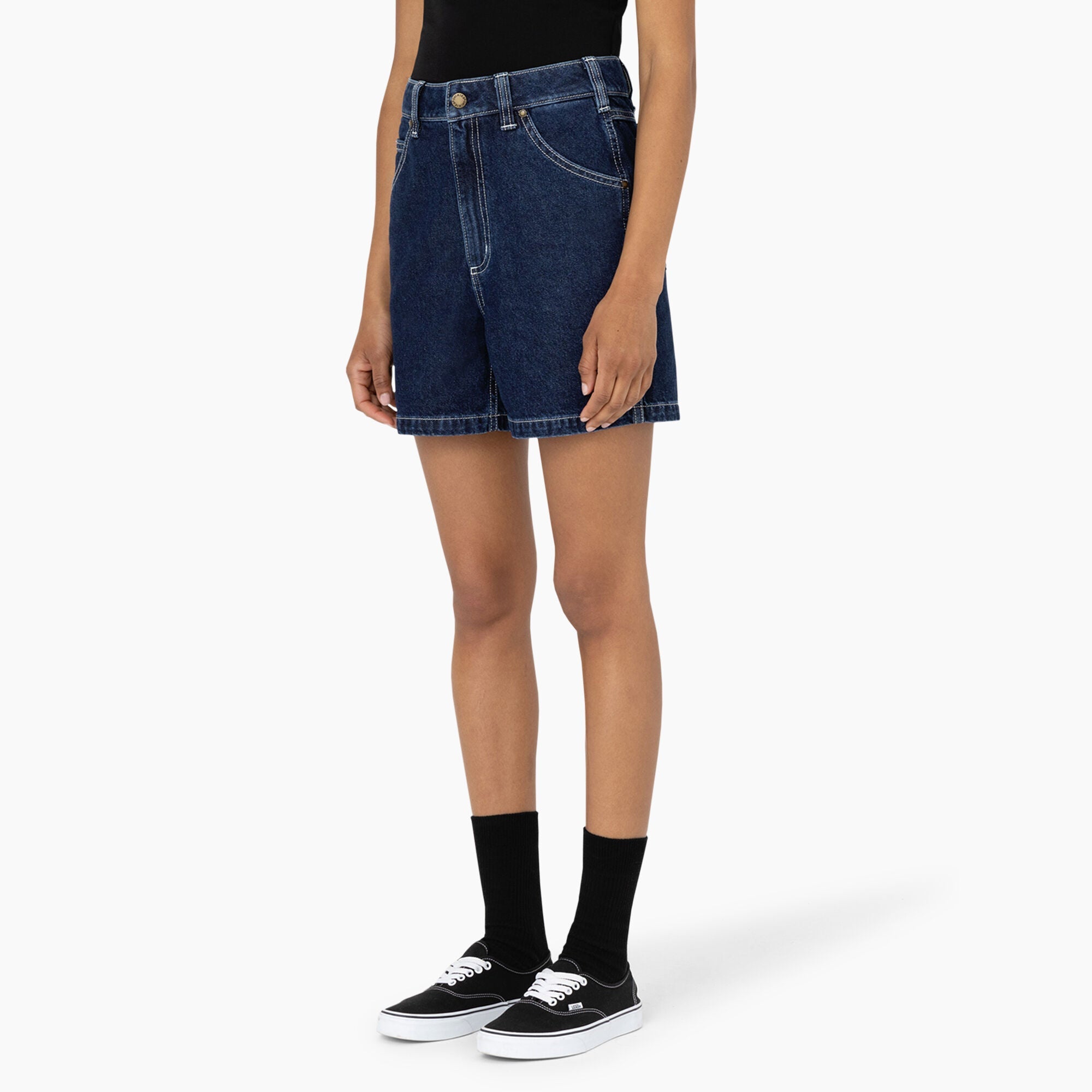 Women's Carpenter Jean Shorts, 5" - Dickies