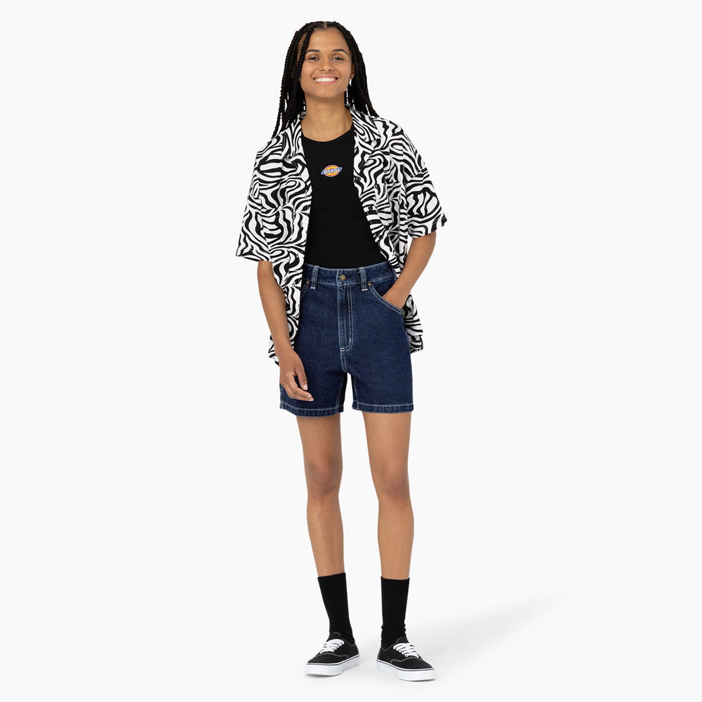 Women's Carpenter Jean Shorts, 5" - Dickies
