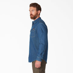 FLEX Denim Long Sleeve Shirt - Dickies