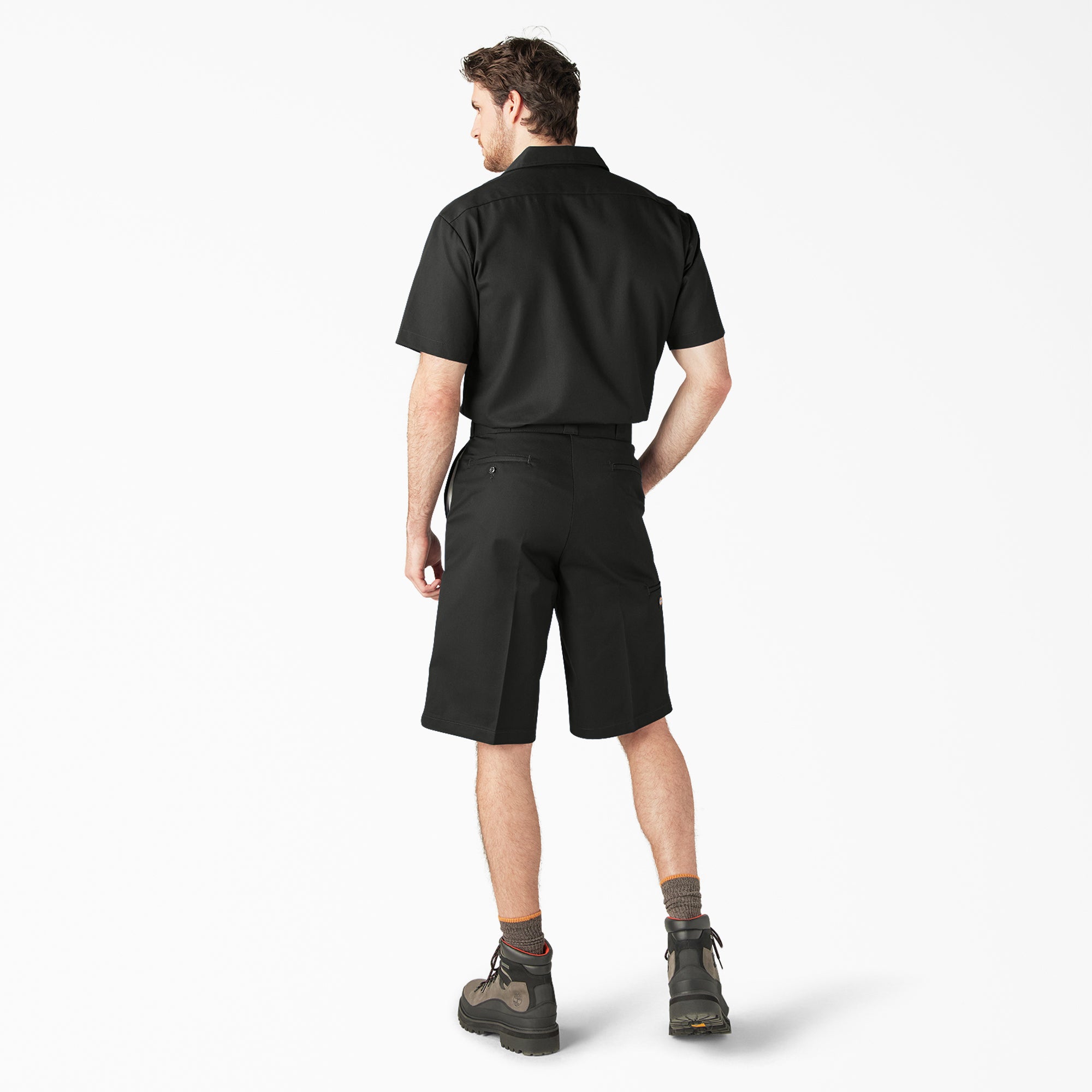 Loose Fit Flat Front Work Shorts, 13" - Dickies