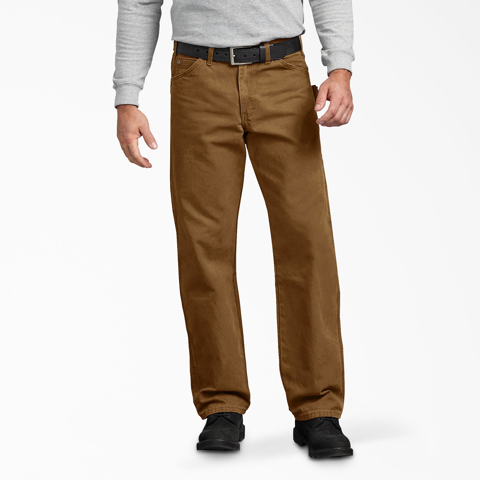 Relaxed Fit Sanded Duck Carpenter Pants - Dickies
