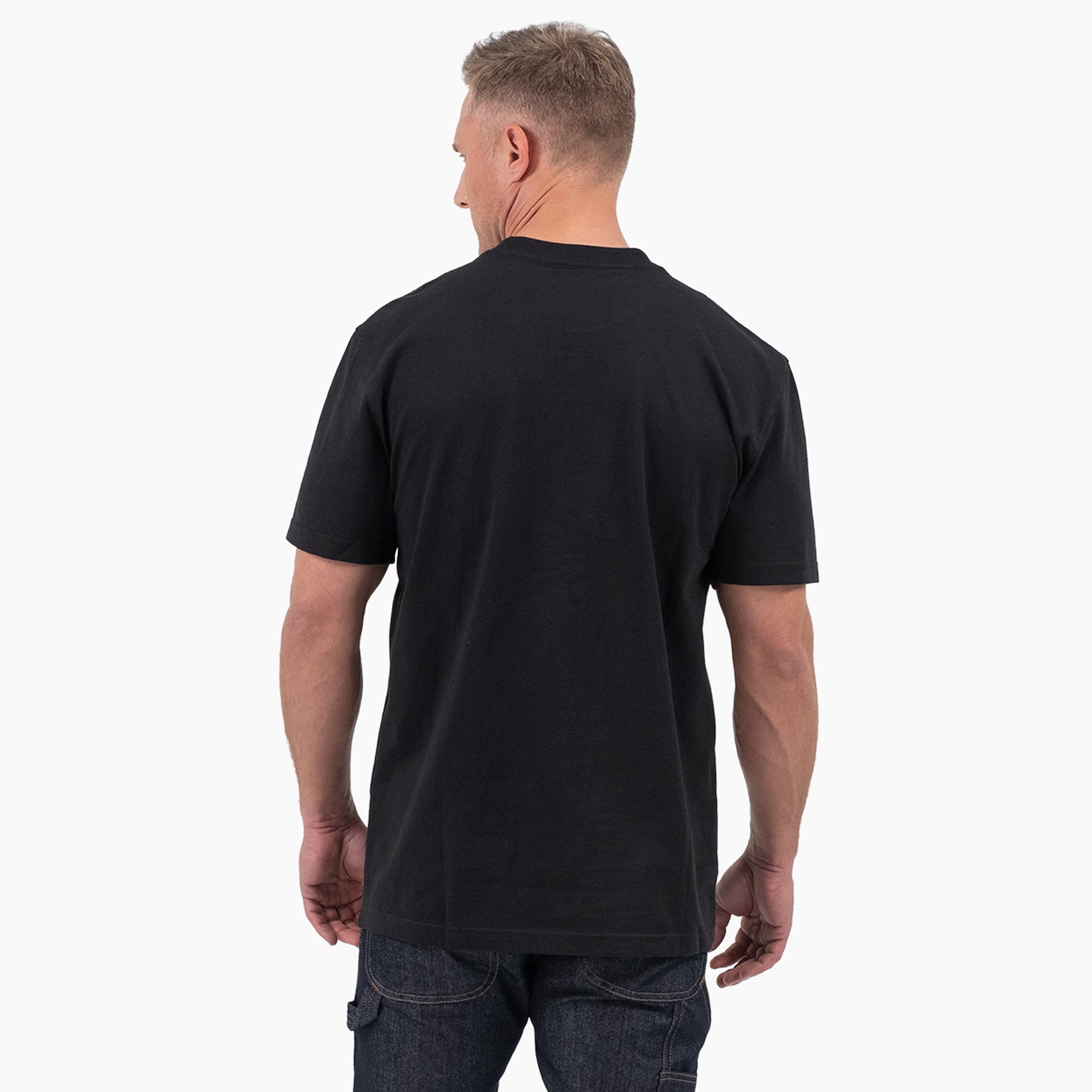Short Sleeve Tri-Color Logo Graphic T-Shirt - Dickies