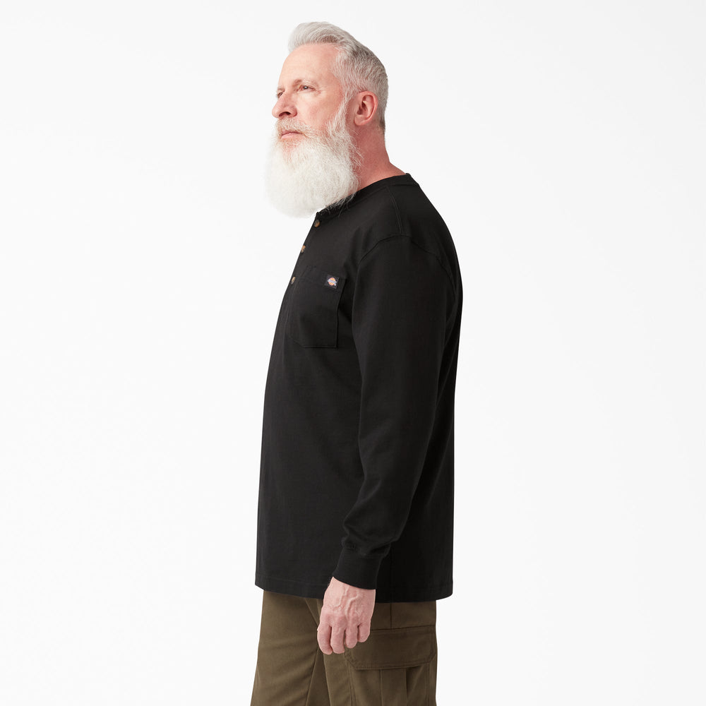 Heavyweight Long Sleeve Henley T-Shirt - Dickies
