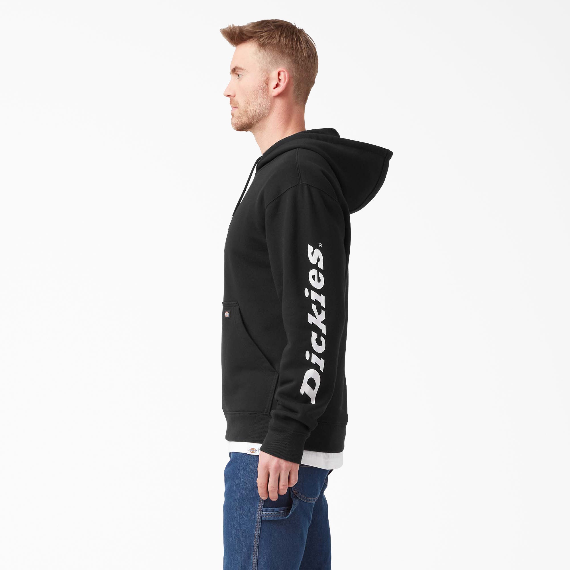Water Repellent Sleeve Logo Hoodie - Dickies