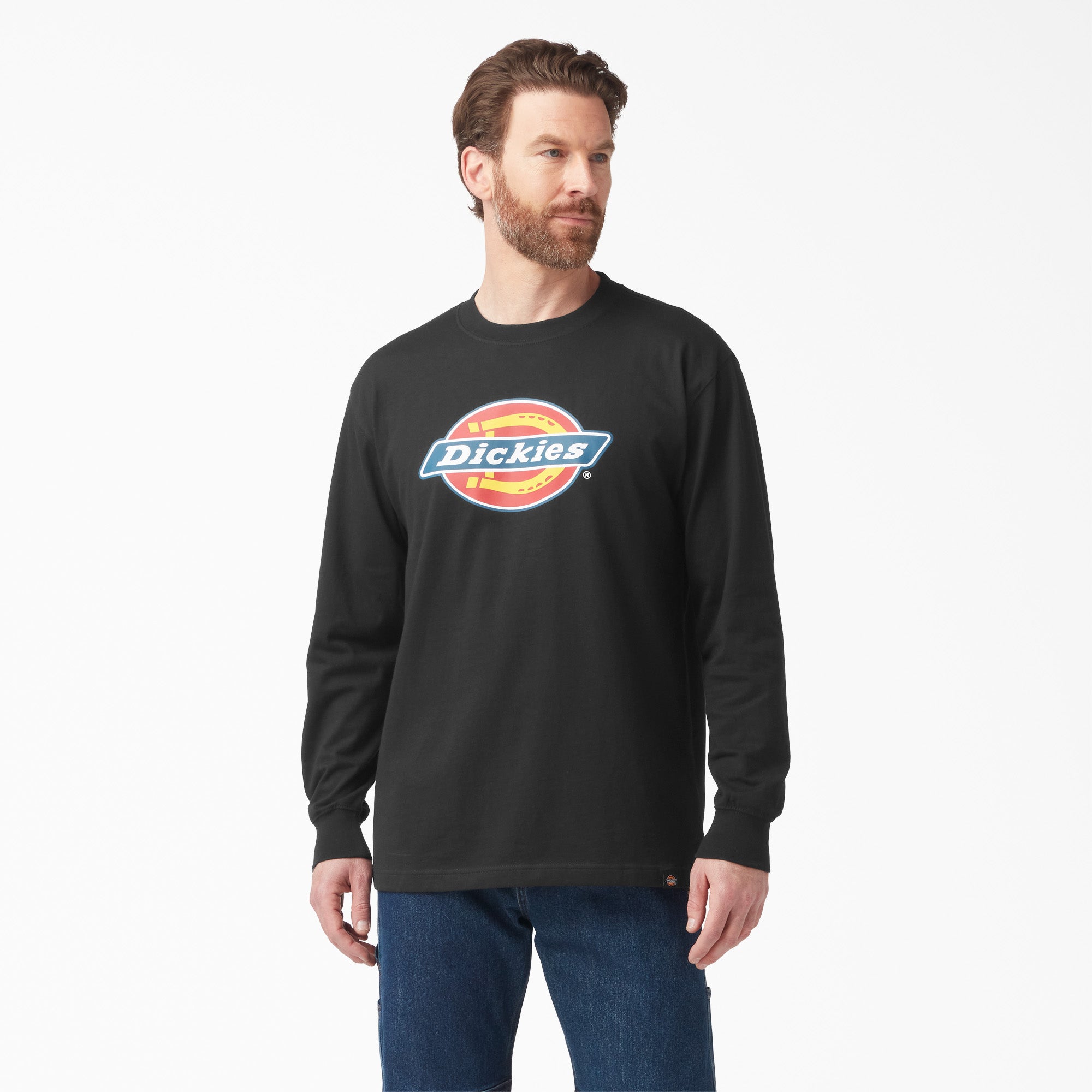 Tri-Color Logo Graphic Long Sleeve T-Shirt - Dickies