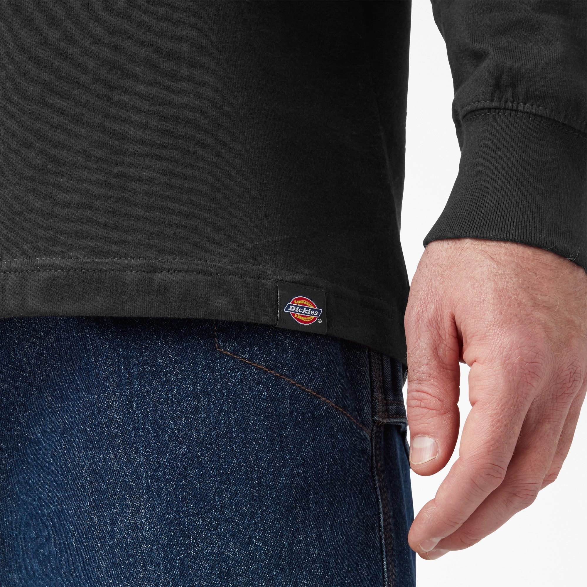 Tri-Color Logo Graphic Long Sleeve T-Shirt - Dickies