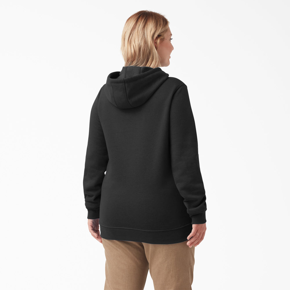 Women's Plus Water Repellent Sleeve Logo Hoodie - Dickies