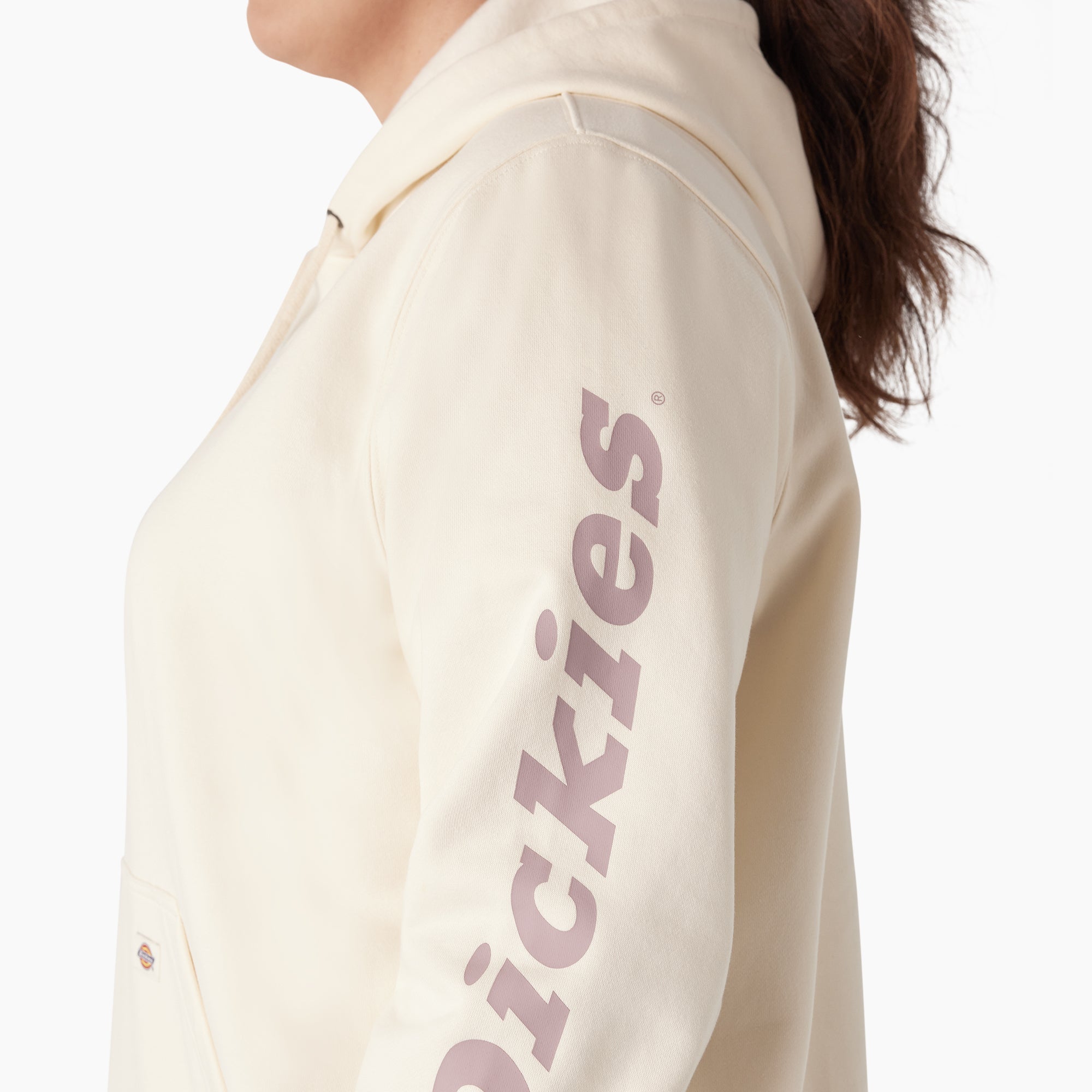 Women's Plus Water Repellent Sleeve Logo Hoodie - Dickies
