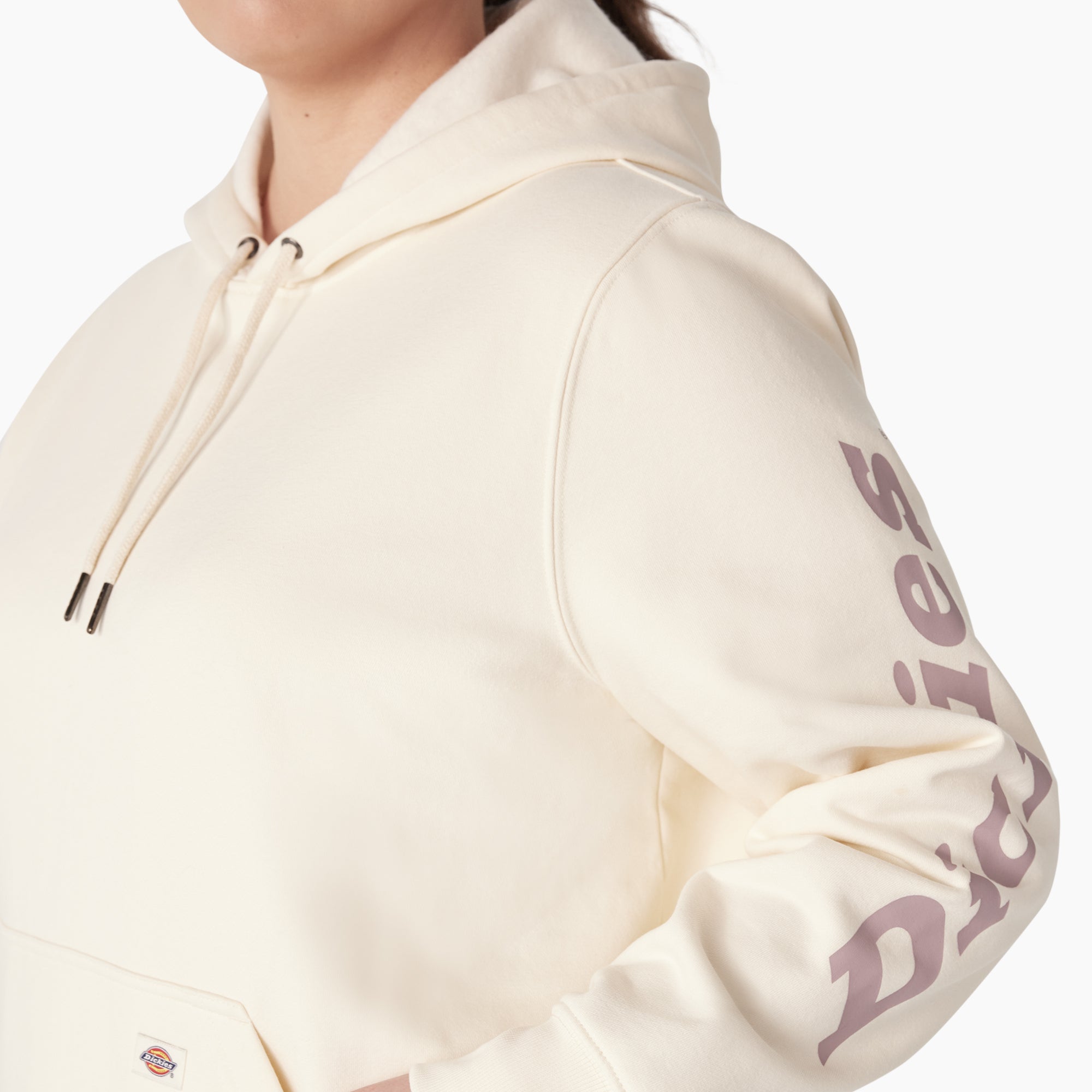 Women's Plus Water Repellent Sleeve Logo Hoodie - Dickies