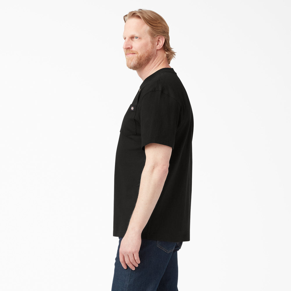 Heavyweight Short Sleeve Henley T-Shirt - Dickies