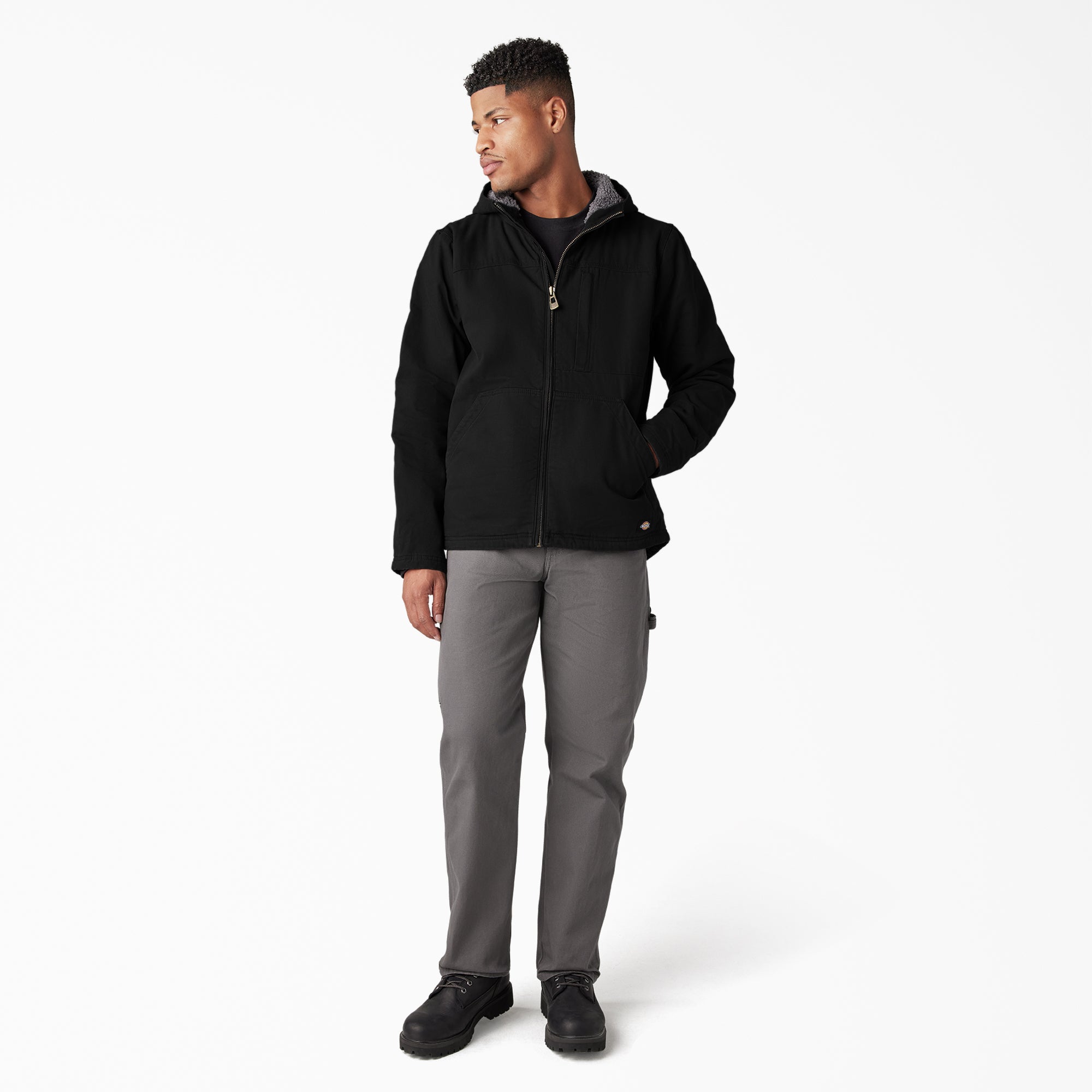 Duck Canvas High Pile Fleece Lined Jacket - Dickies