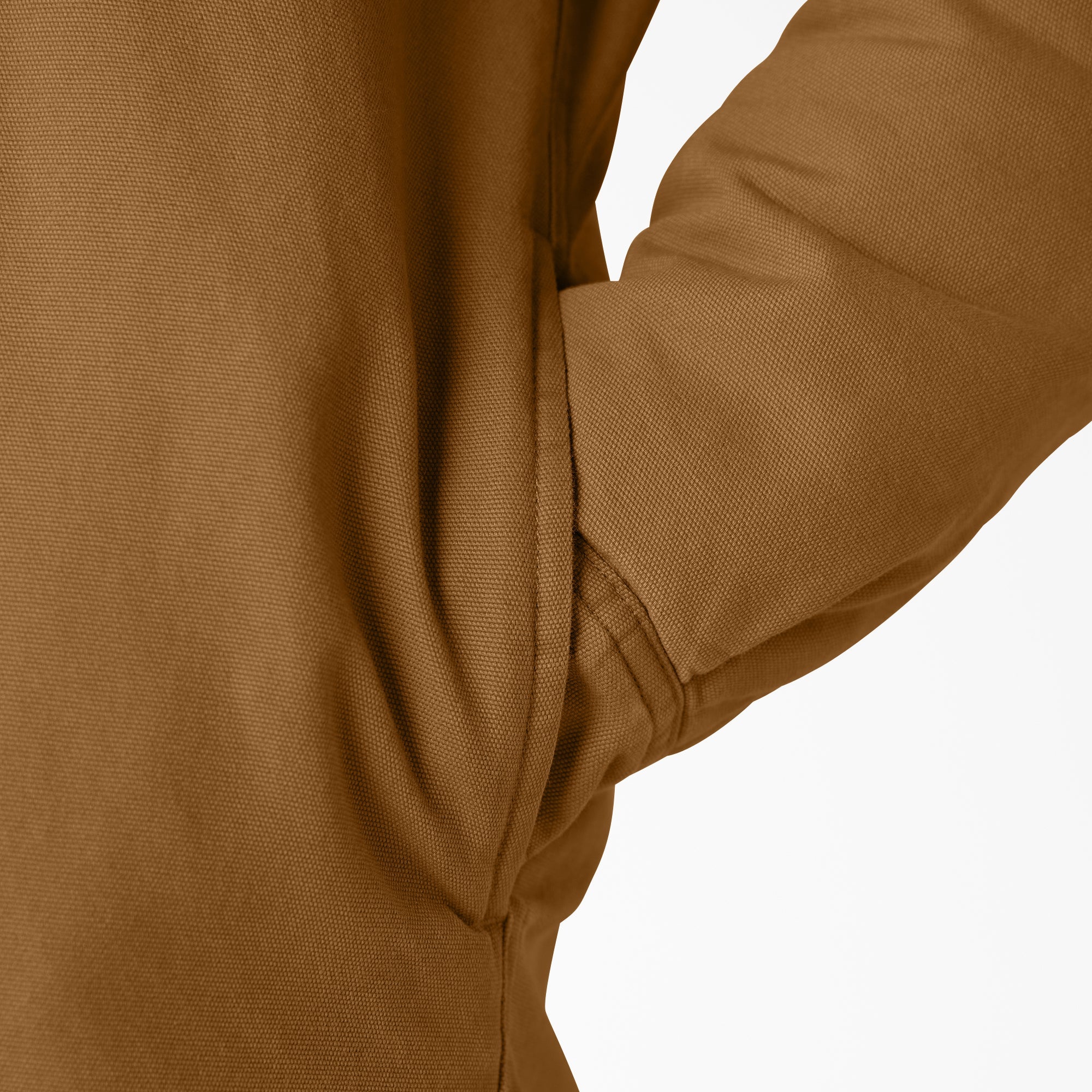 Water Repellent Duck Hooded Shirt Jacket - Dickies