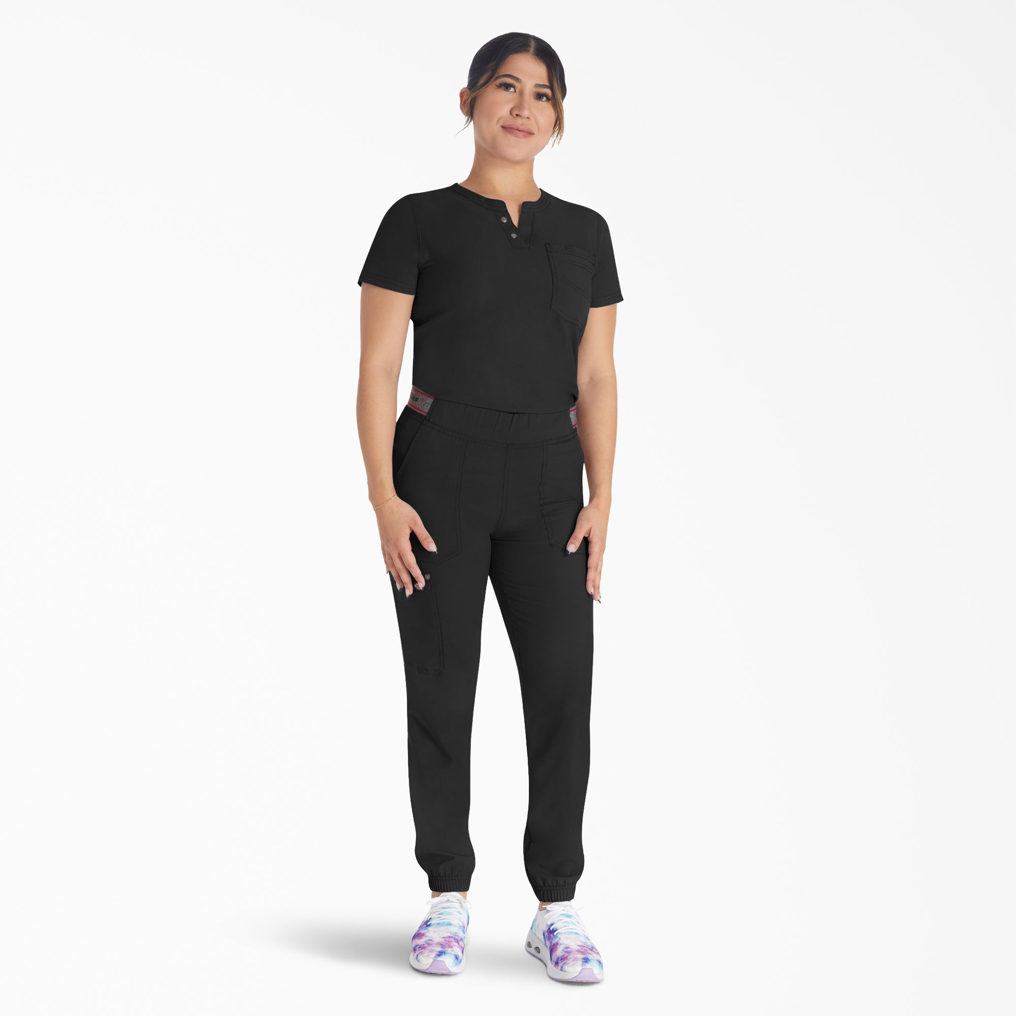 Women's EDS NXT Henley Scrub Top - Dickies
