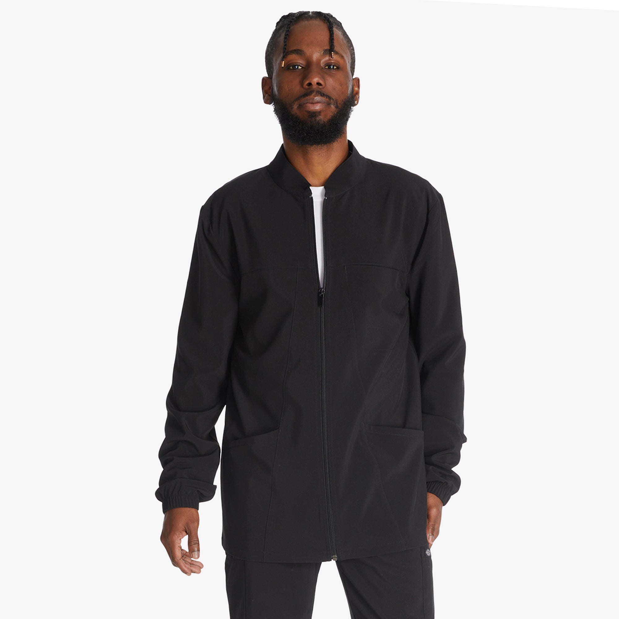 Men's EDS Essentials Zip Front Scrub Jacket - Dickies