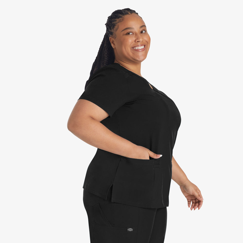 Women's EDS Essentials Mock Wrap Scrub Top - Dickies