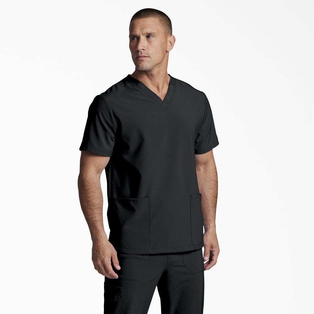 Unisex EDS Essentials V-Neck Scrub Top - Dickies