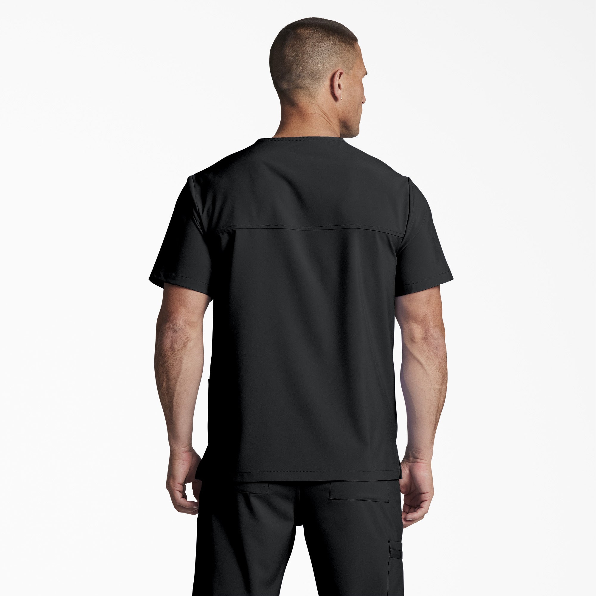 Unisex EDS Essentials V-Neck Scrub Top - Dickies