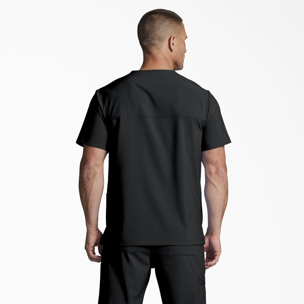 Unisex EDS Essentials V-Neck Scrub Top - Dickies