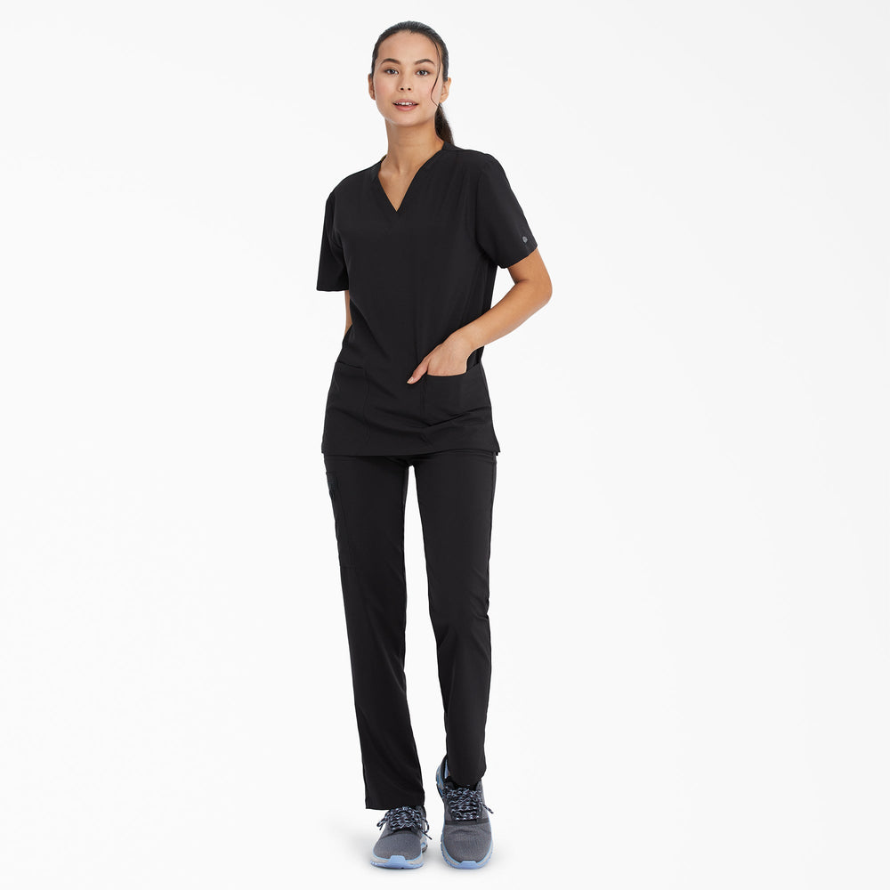 Unisex EDS Essentials V-Neck Scrub Top - Dickies