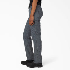 Women's FLEX Relaxed Fit Hickory Stripe Carpenter Pants - Dickies