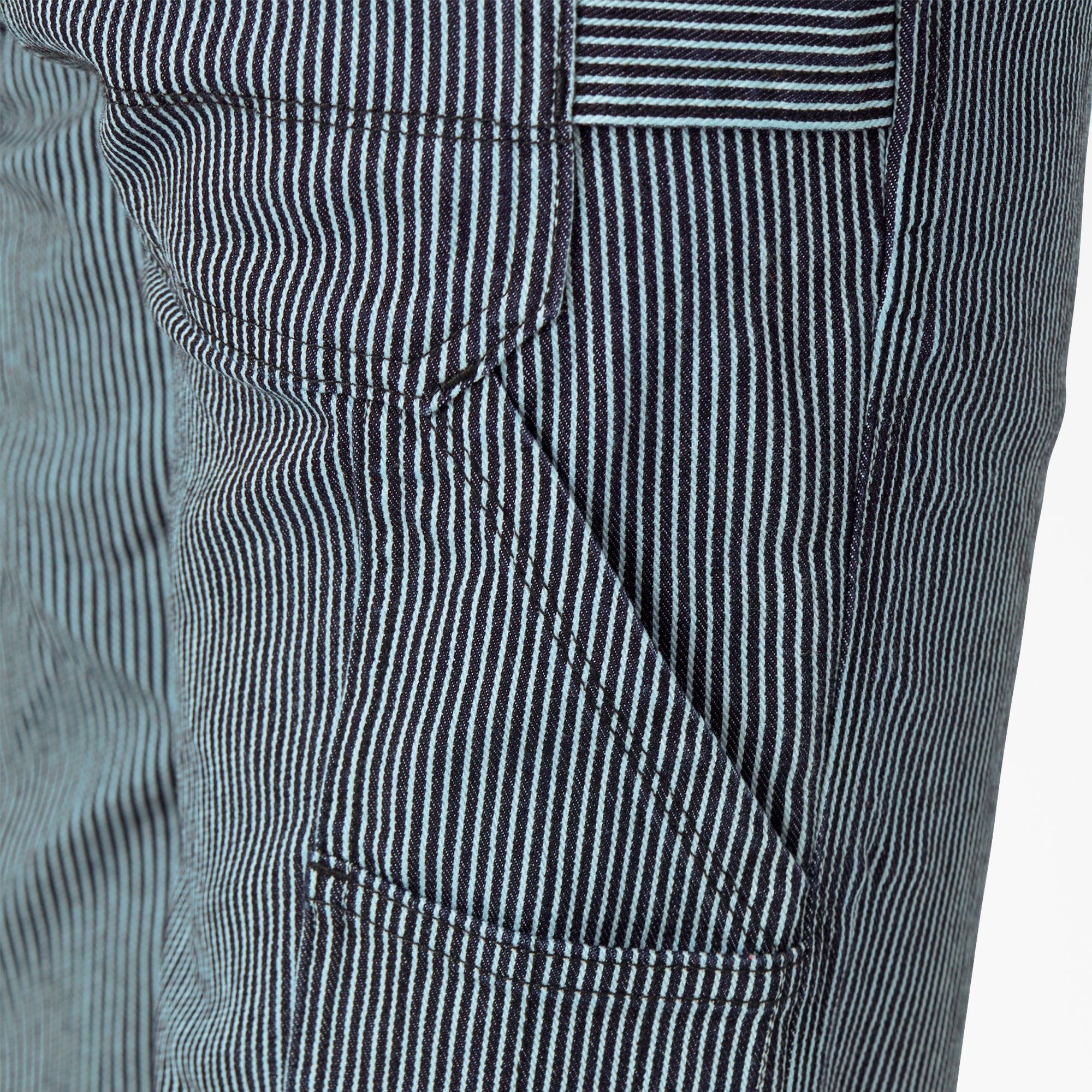 Women's FLEX Relaxed Fit Hickory Stripe Carpenter Pants - Dickies