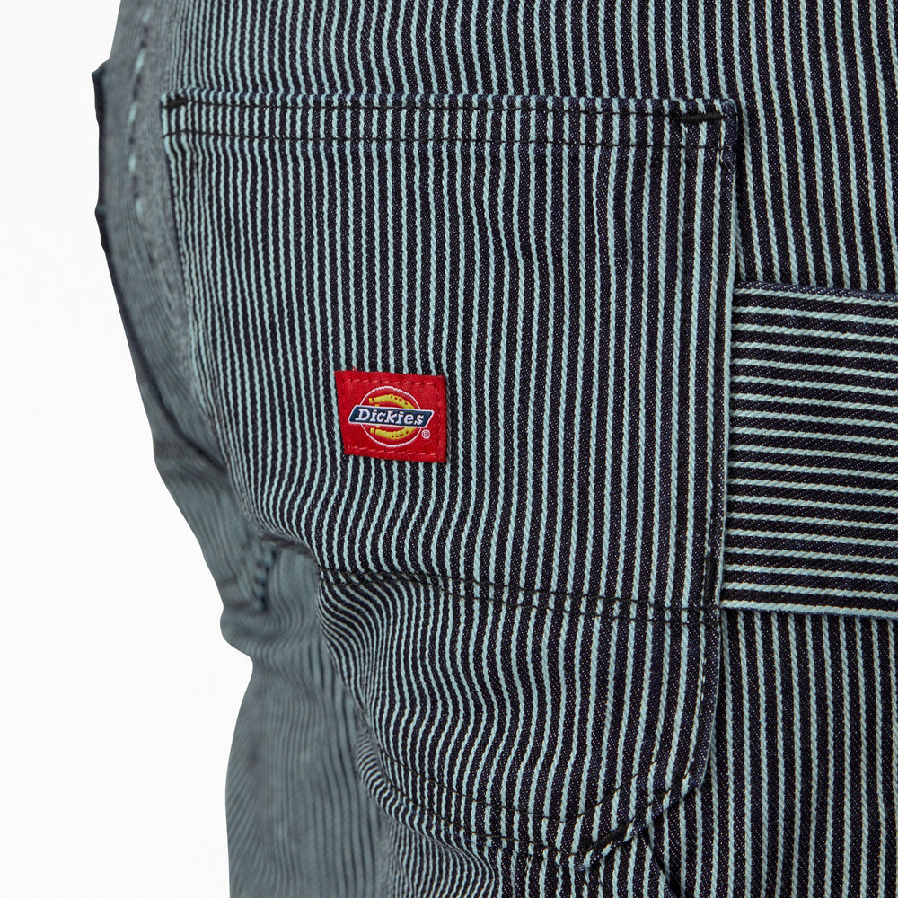 Women's FLEX Relaxed Fit Hickory Stripe Carpenter Pants - Dickies