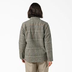 Women’s Fleece Lined Flannel Chore Coat - Dickies