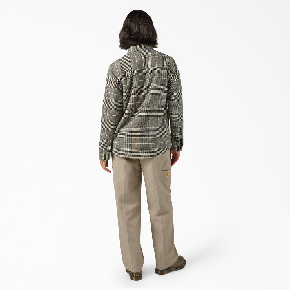 Women’s Fleece Lined Flannel Chore Coat - Dickies