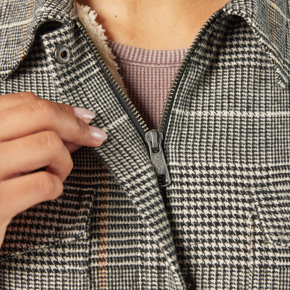 Women’s Fleece Lined Flannel Chore Coat - Dickies