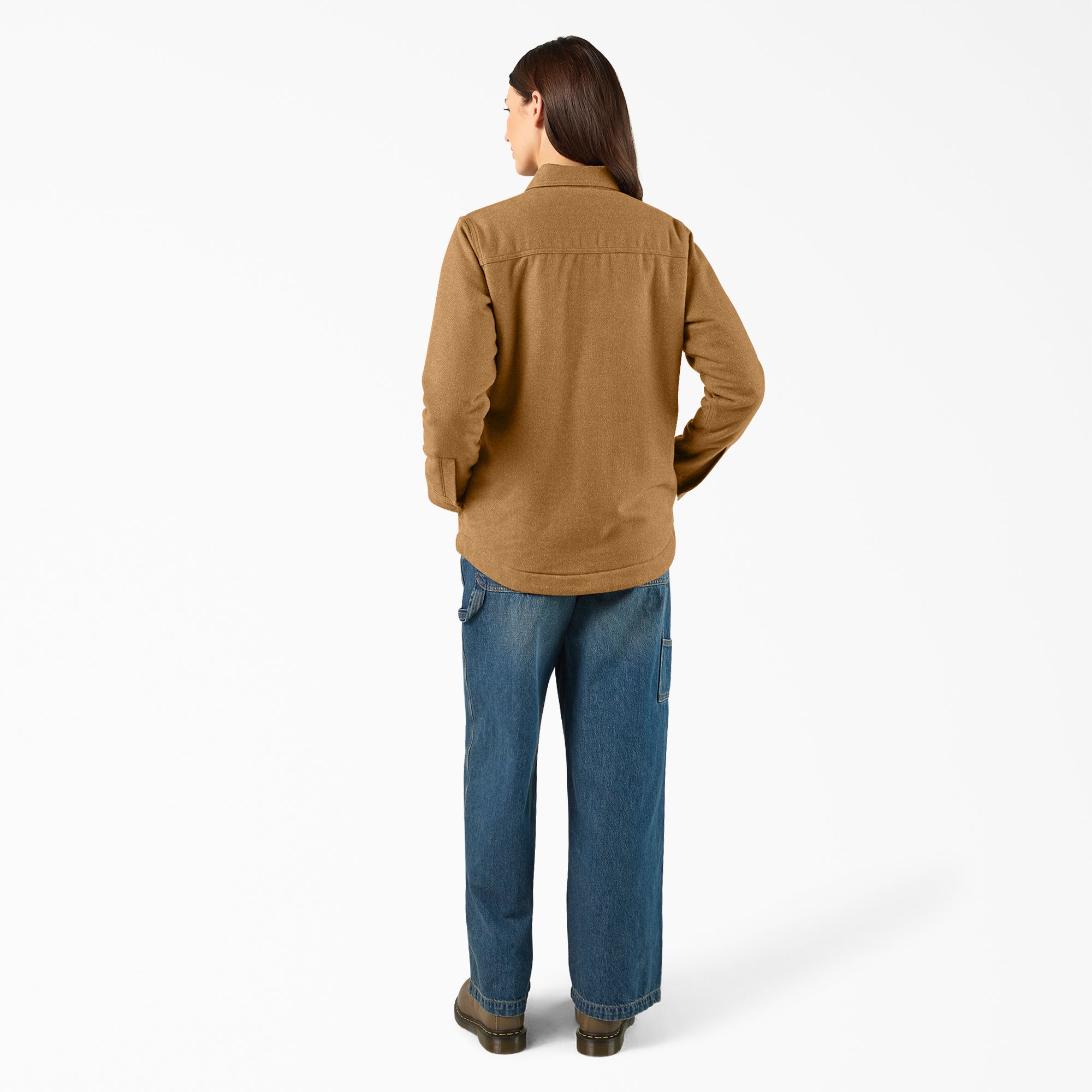 Women’s Fleece Lined Flannel Chore Coat - Dickies
