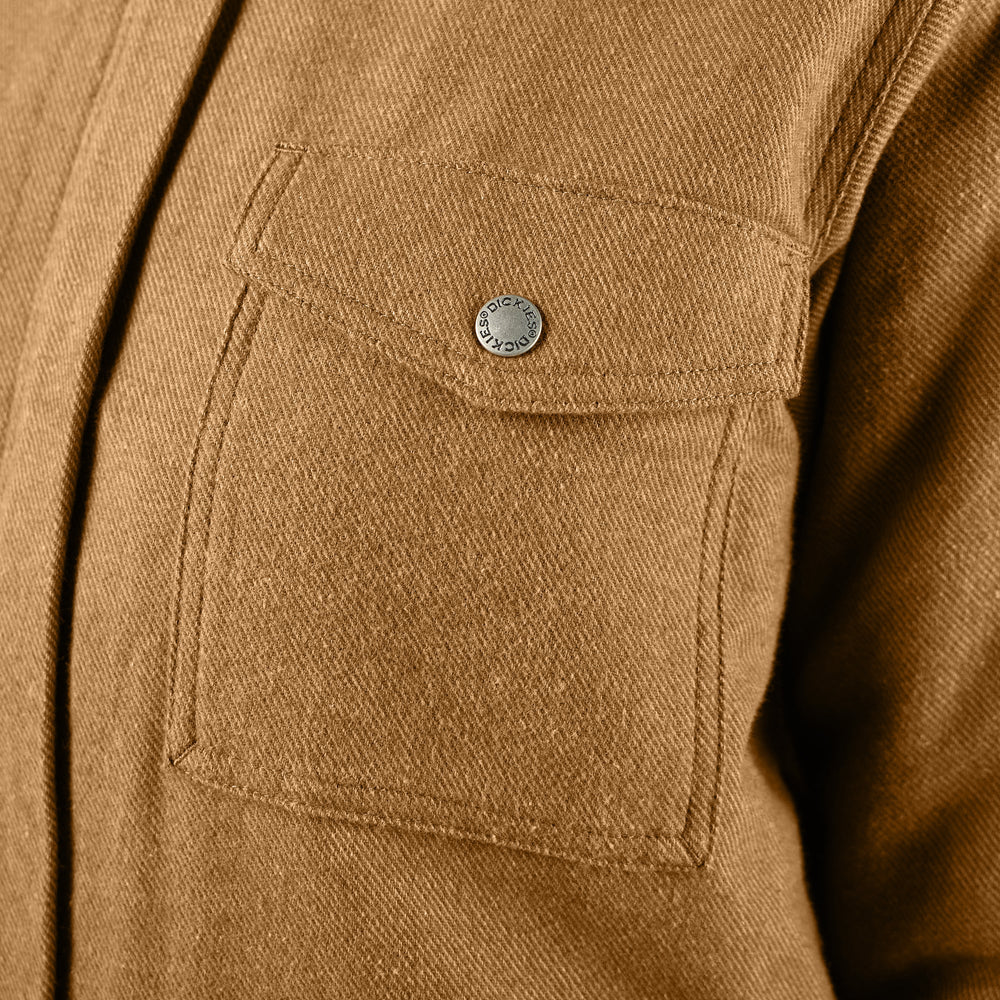 Women’s Fleece Lined Flannel Chore Coat - Dickies