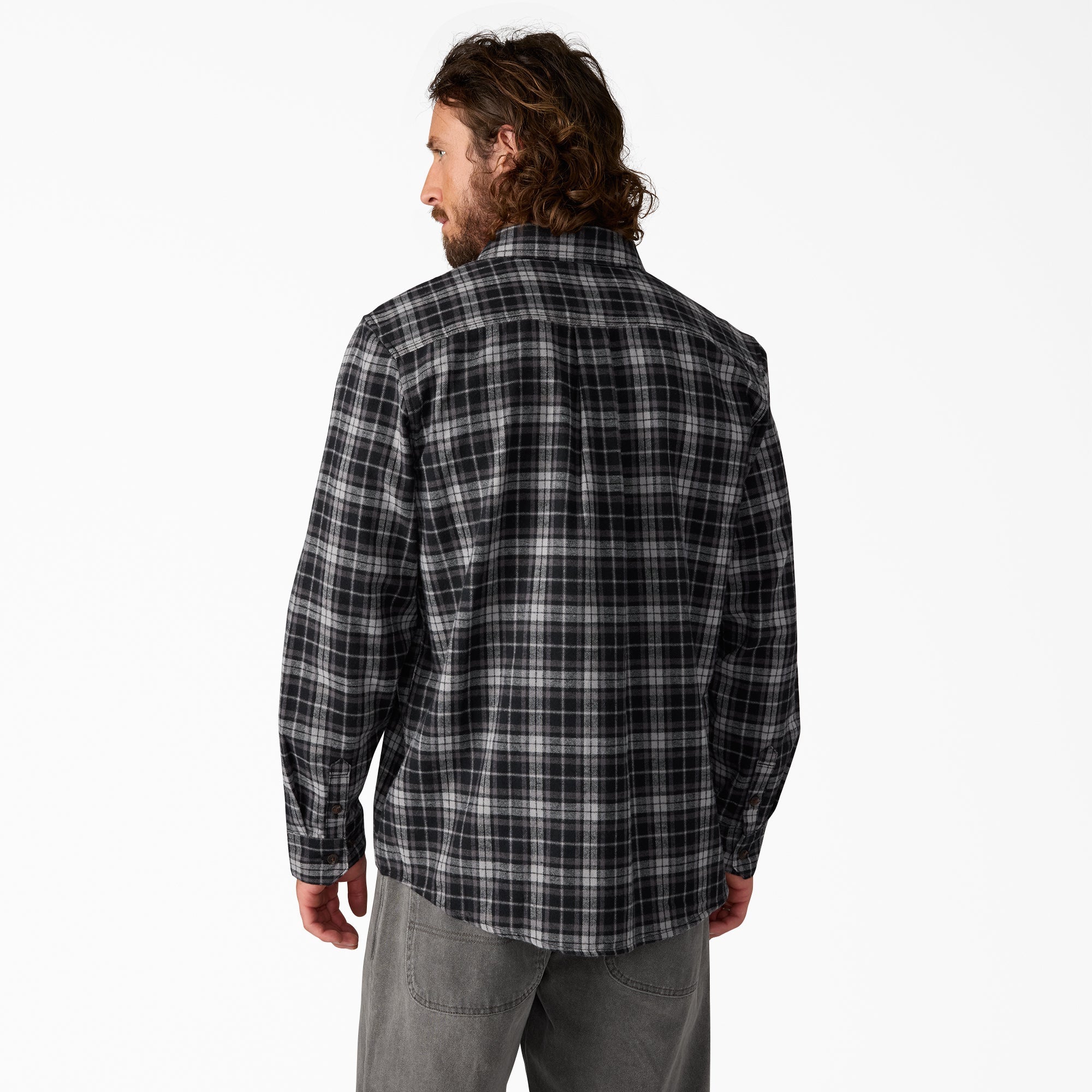 Long Sleeve Flannel Work Shirt - Dickies