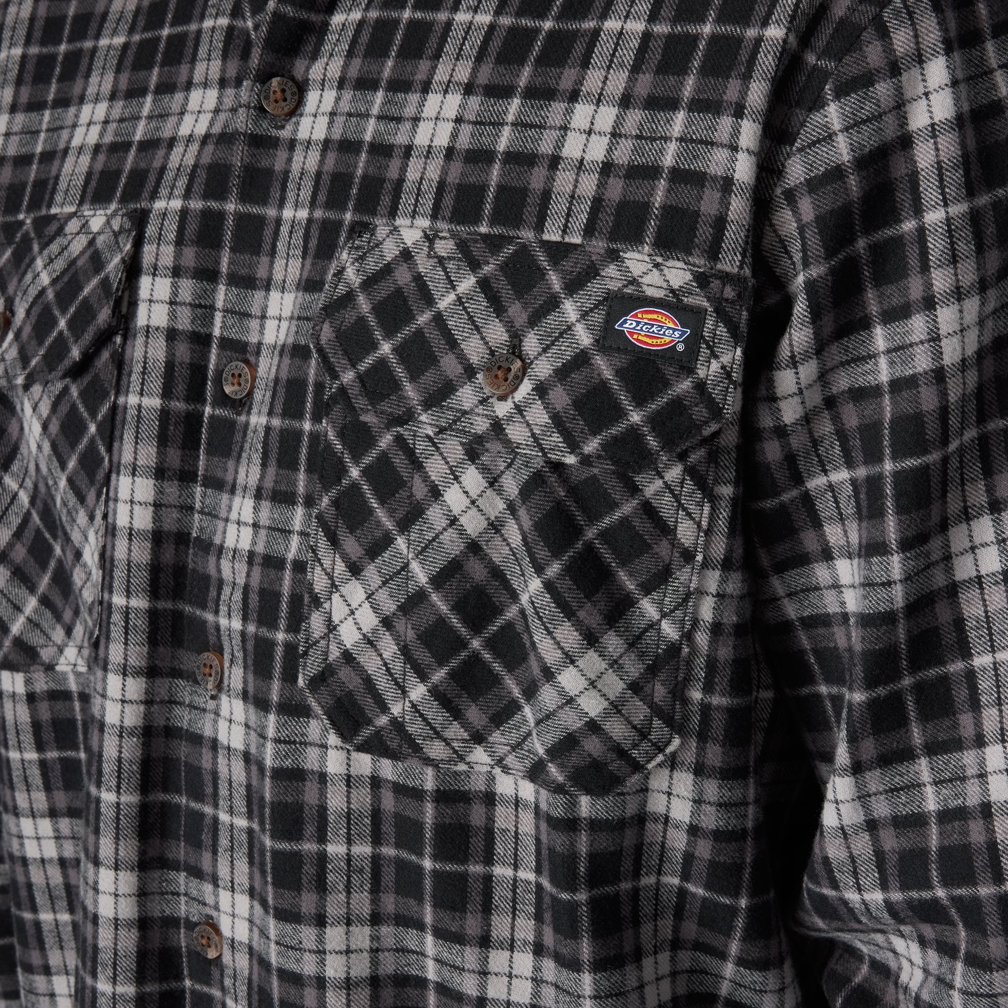 Long Sleeve Flannel Work Shirt - Dickies