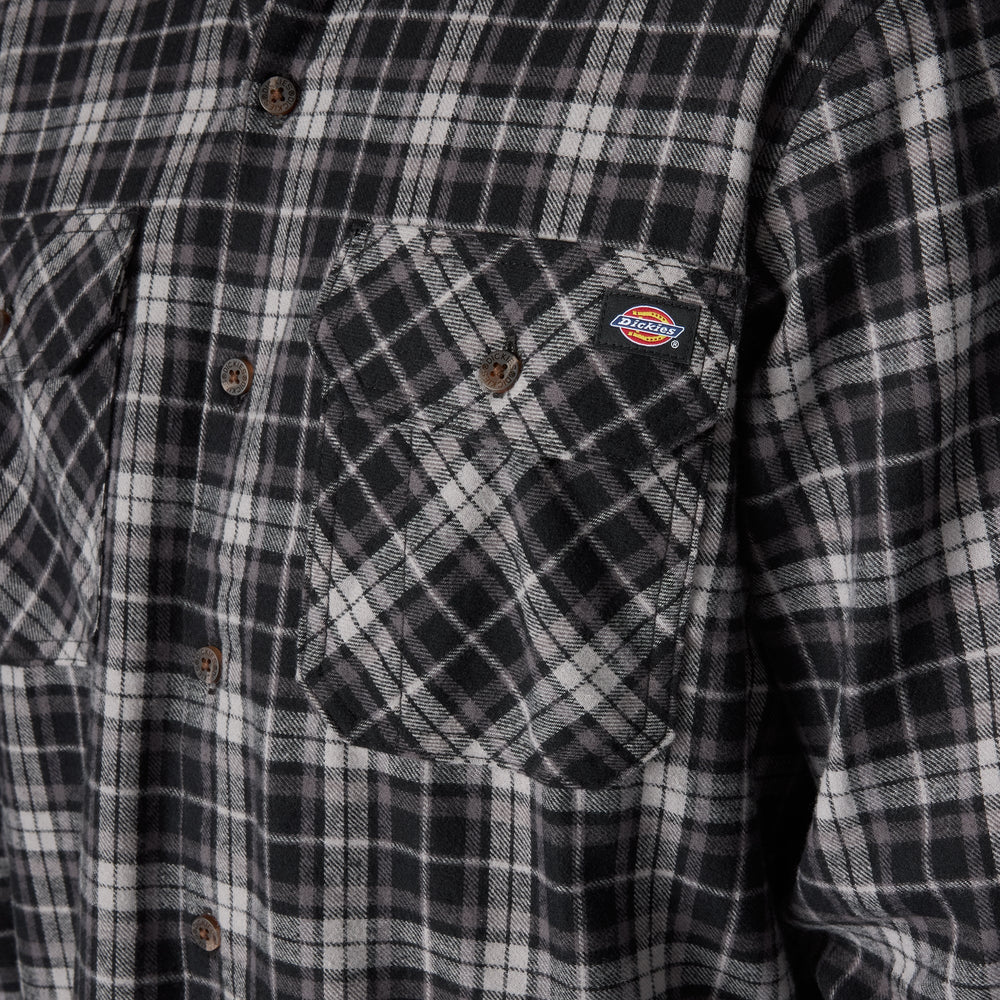 Long Sleeve Flannel Work Shirt - Dickies