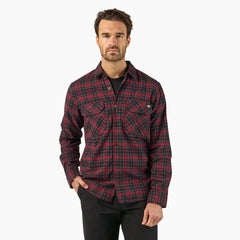 Long Sleeve Flannel Work Shirt - Dickies
