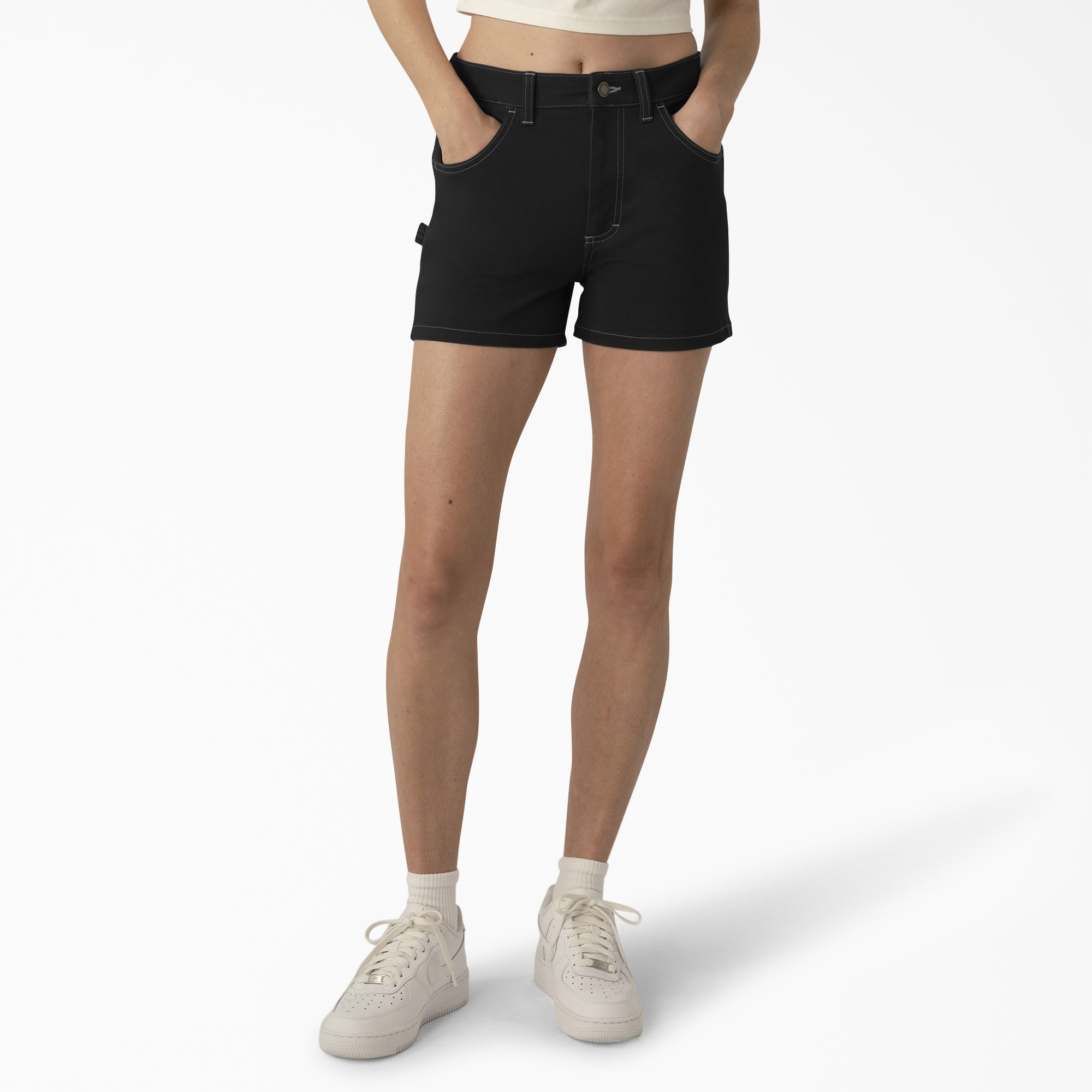 Women's Carpenter Shorts, 3" - Dickies