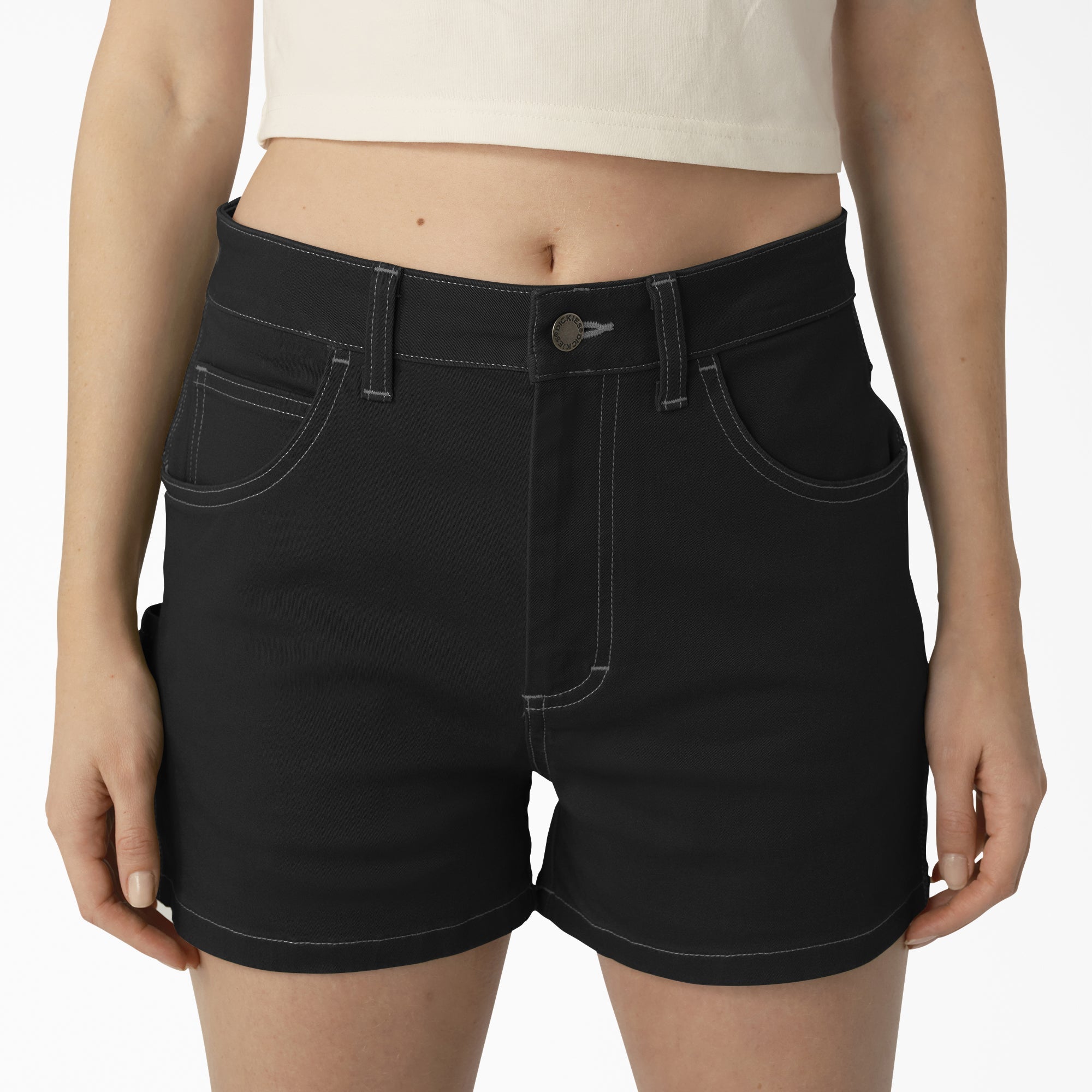 Women's Carpenter Shorts, 3" - Dickies