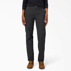 Women's FLEX Relaxed Straight Fit Duck Carpenter Pants - Dickies
