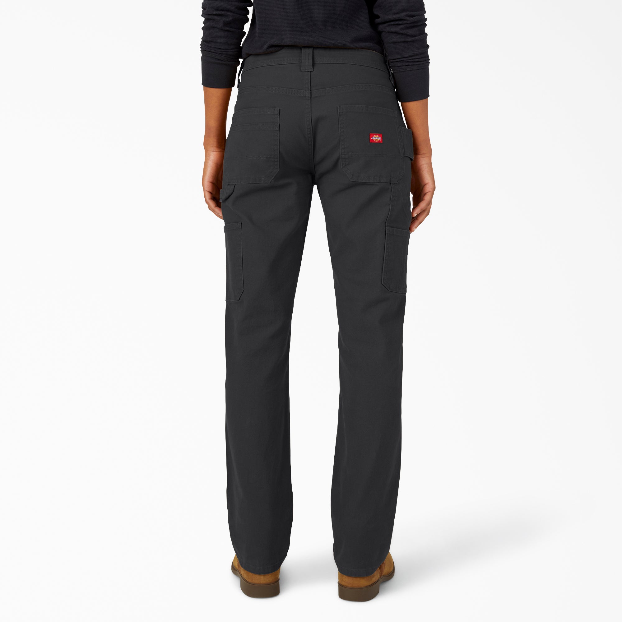 Women's FLEX Relaxed Straight Fit Duck Carpenter Pants - Dickies